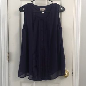 Dressy Purple Tank